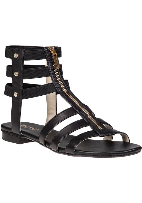 michael kors sandals black codie|Michael Kors denim sandals.